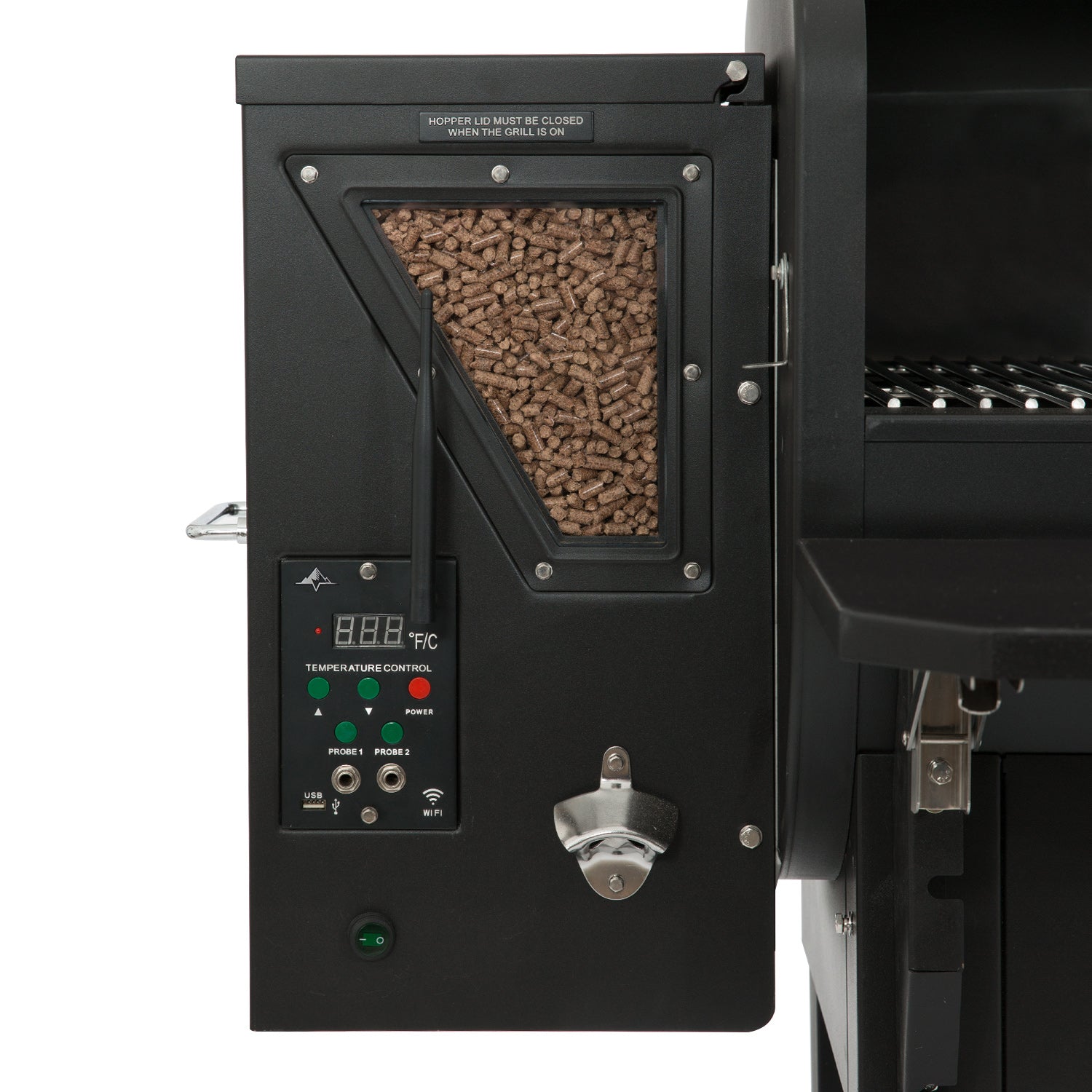 Green Mountain Grill - Ledge Stainless Prime Wood Pellet Smoker