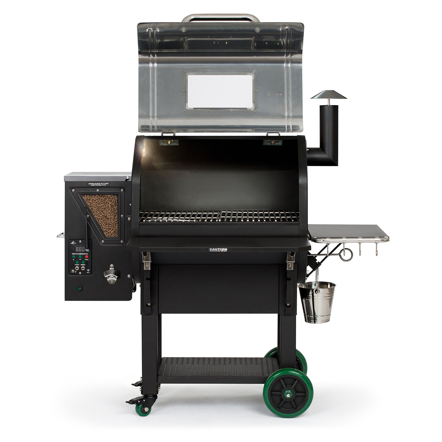 Green Mountain Grill - Ledge Stainless Prime Wood Pellet Smoker