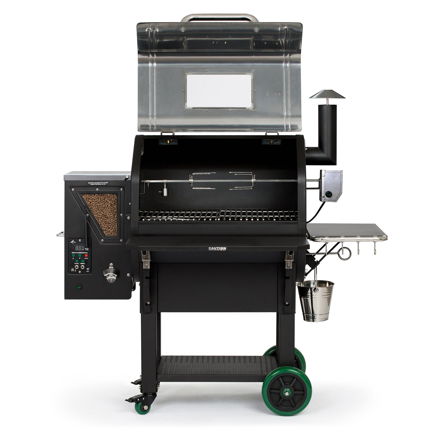 Green Mountain Grill - Ledge Stainless Prime Wood Pellet Smoker
