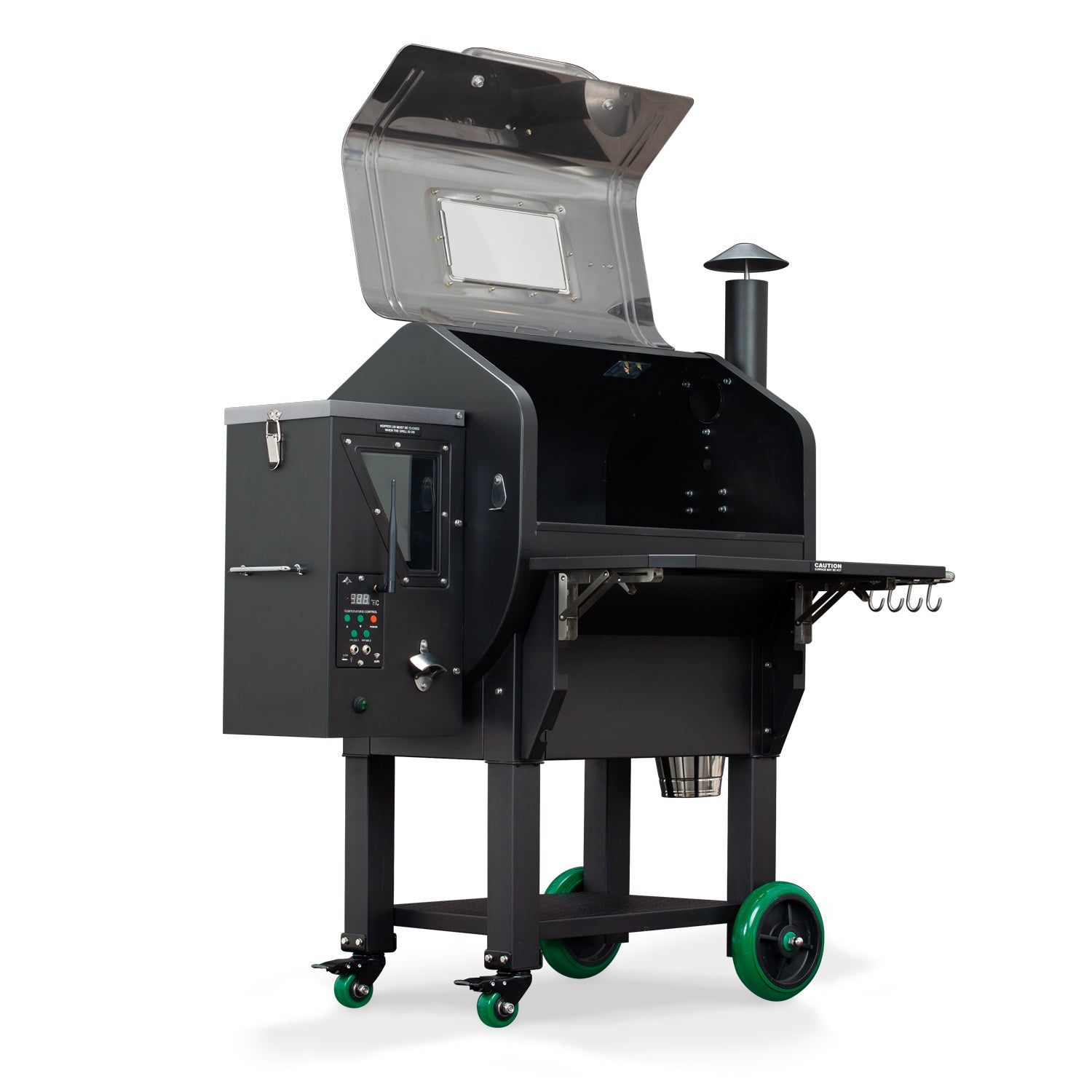 Green Mountain Grill - Ledge Stainless Prime Wood Pellet Smoker